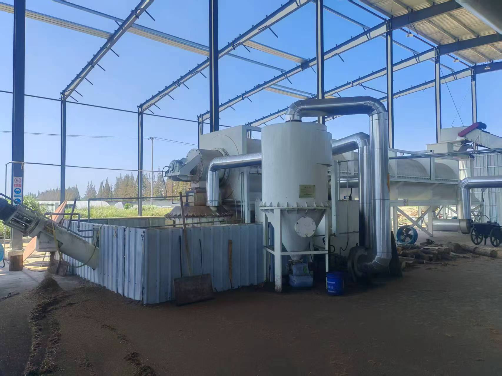 Installation industrielle de pyrolyse / Industrial pyrolysis plant